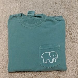 IVORY ELLA longsleeve teal shirt